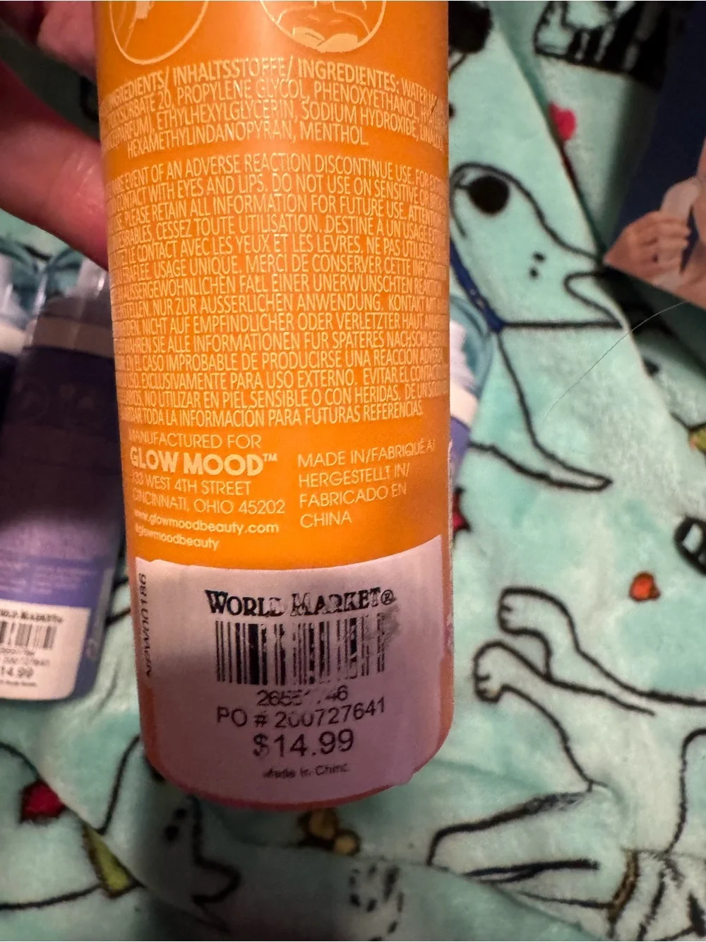 Glow Mood Sleep mist & refreshing mist NEW lot of 4 NATURAL- PETA Approved lot
